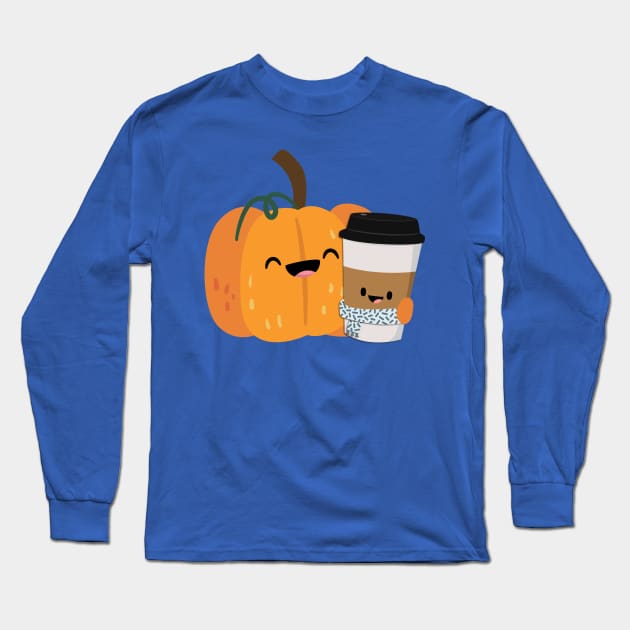 Pumpkin Spice Long Sleeve T-Shirt by FunUsualSuspects